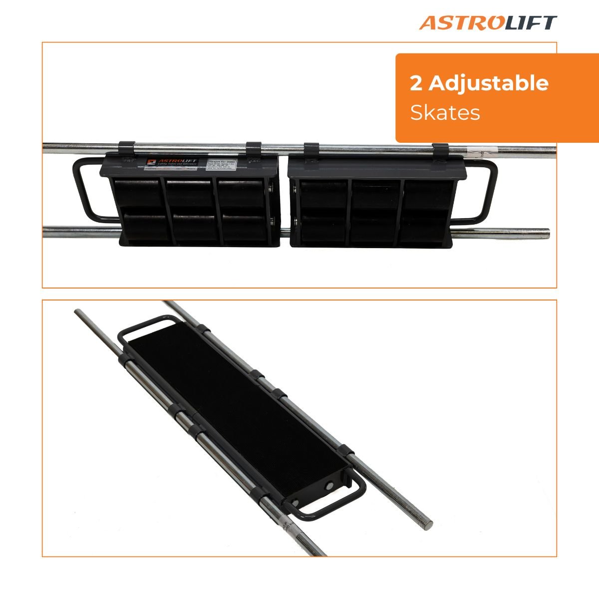 Buy Adjustable Load Skate 12 Tonne in Load Skates available at Astrolift NZ